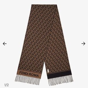 Fendi monogram scarf